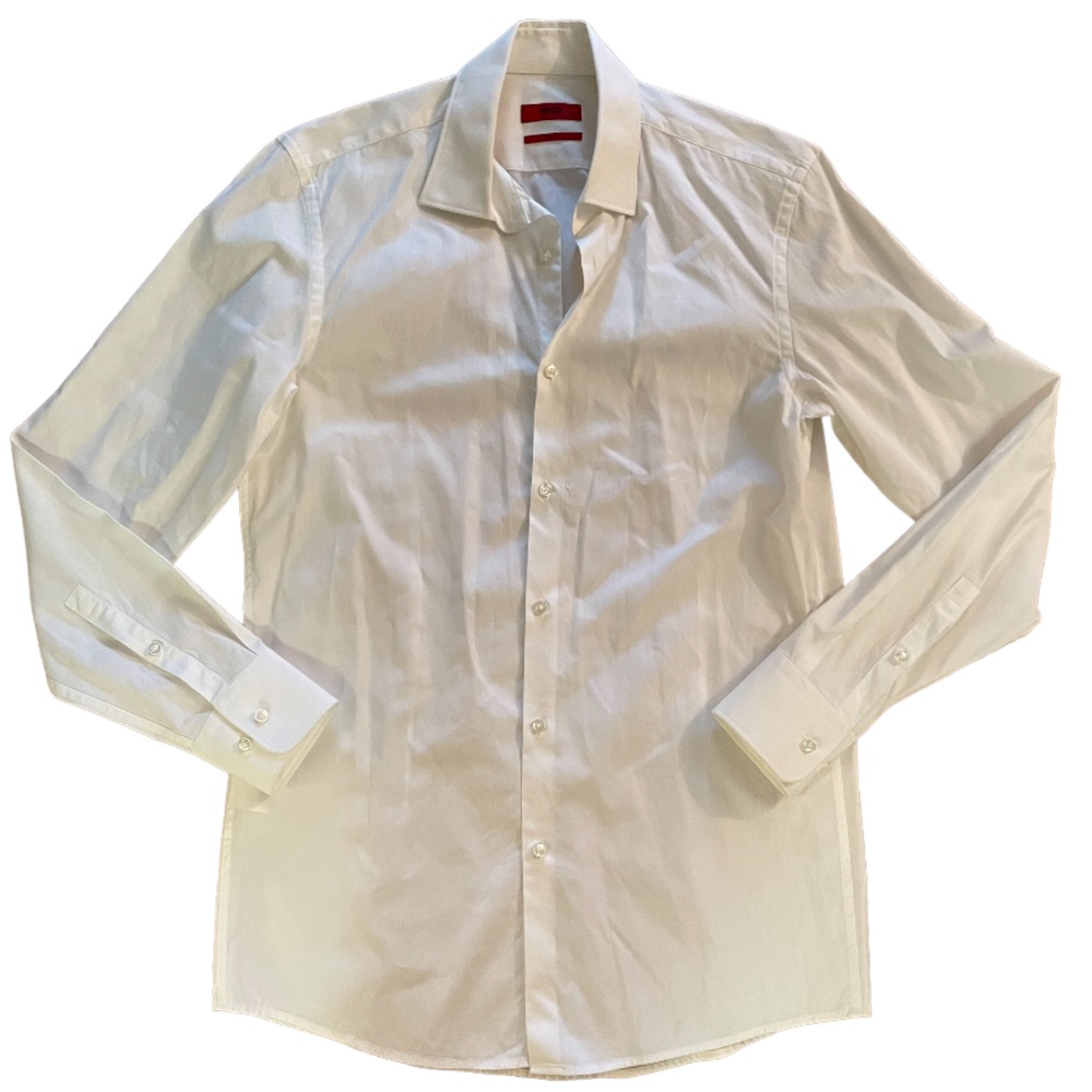 Hugo Boss White Button Down Shirt - Picture 2 of 5